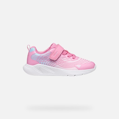 Lightweight breathable shoes SPRINTYE GIRL Pink - image number 1 | GEOX