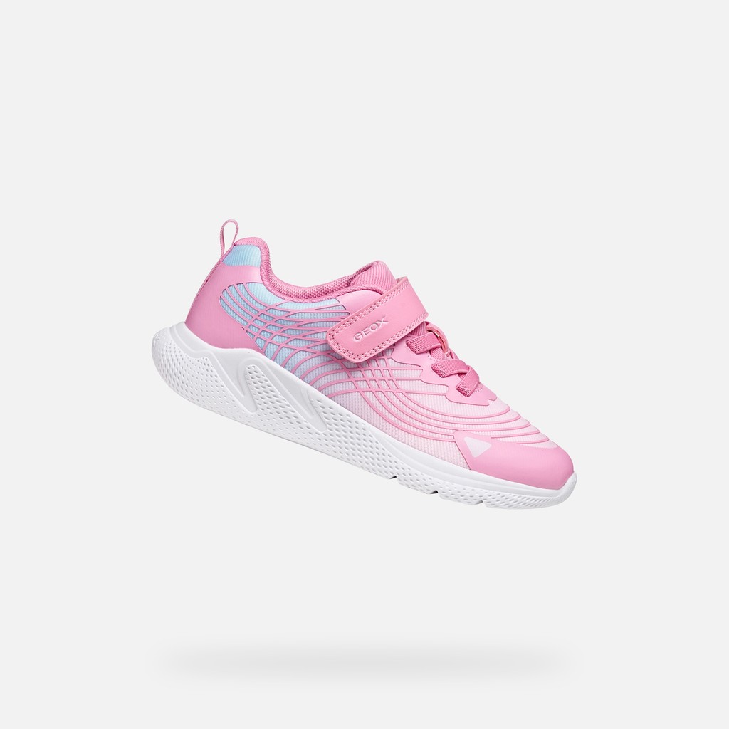 Lightweight breathable shoes SPRINTYE GIRL Pink - image number 0 | GEOX