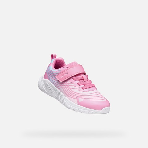 Lightweight breathable shoes SPRINTYE GIRL Pink - image number 4 | GEOX