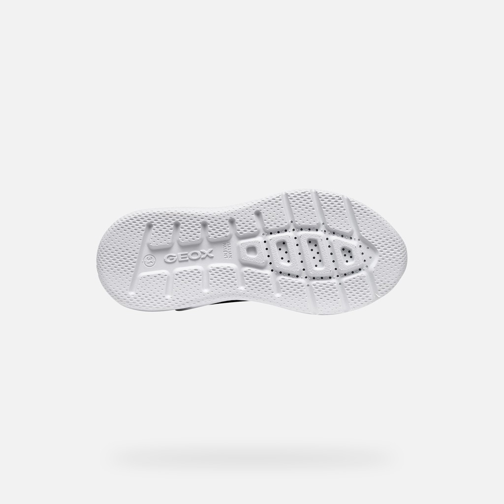 Lightweight breathable shoes SPRINTYE BOY Black/Silver - image number 6 | GEOX