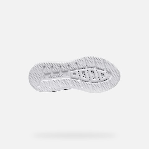 Lightweight breathable shoes SPRINTYE BOY Black/Silver - image number 6 | GEOX