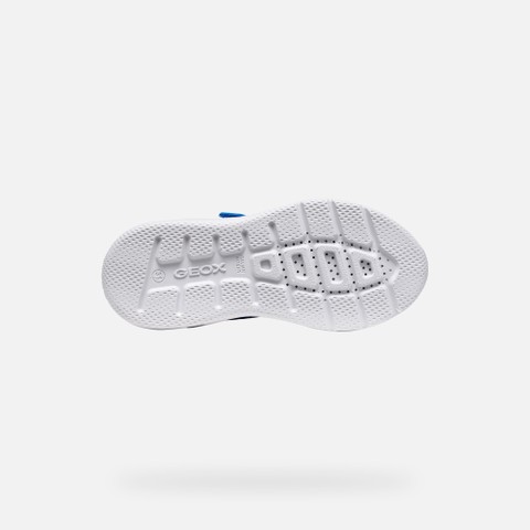 Scarpe leggere e traspiranti SPRINTYE BAMBINO Royal blu/Lime - image number 6 | GEOX