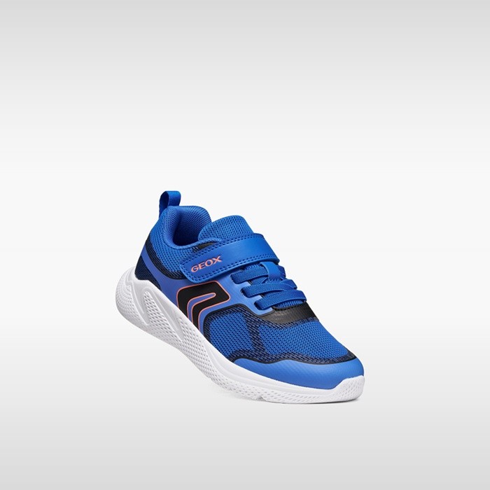 Lightweight breathable shoes SPRINTYE BOY Blue/Black | GEOX