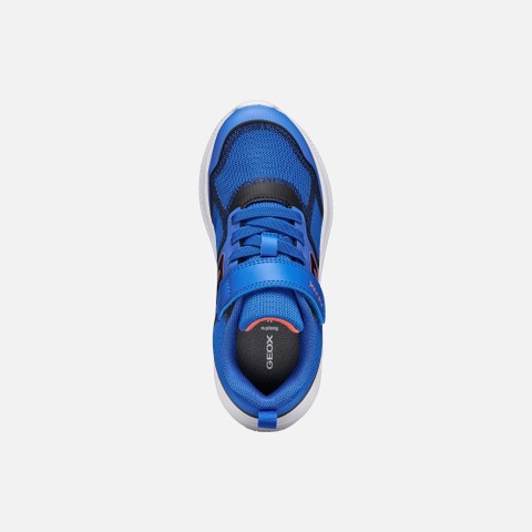 Lightweight breathable shoes SPRINTYE BOY Blue/Black - image number 5 | GEOX