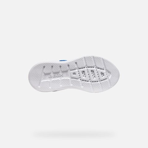 Lightweight breathable shoes SPRINTYE BOY Blue/Black - image number 6 | GEOX