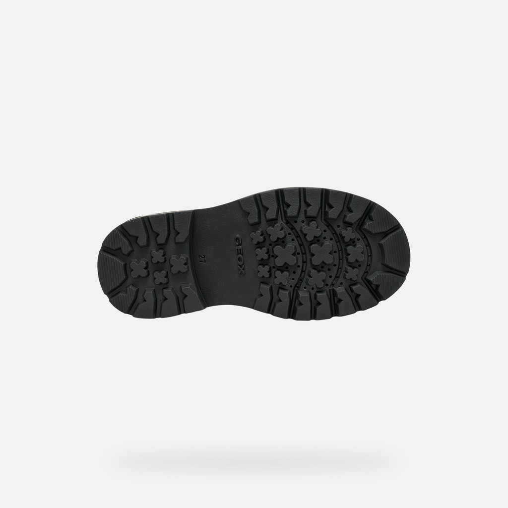 Waterproof ankle boots SHAYLAX   BOY Toffee/Black - image number 6 | GEOX