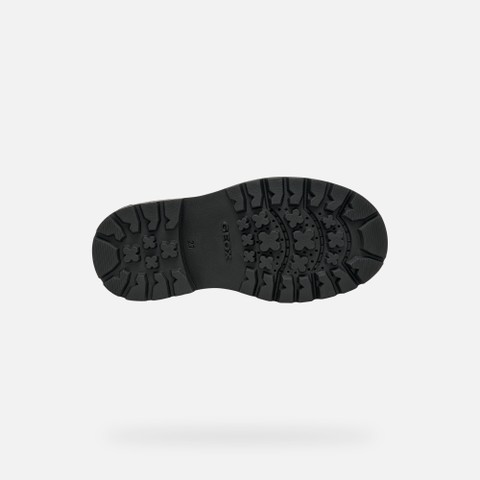 Waterproof ankle boots SHAYLAX   BOY Toffee/Black - image number 6 | GEOX