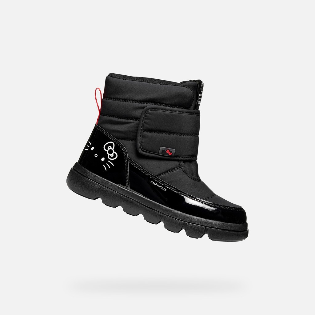 Hello Kitty ankle boots WILLABOOM ABX GIRL Black - image number 0 | GEOX