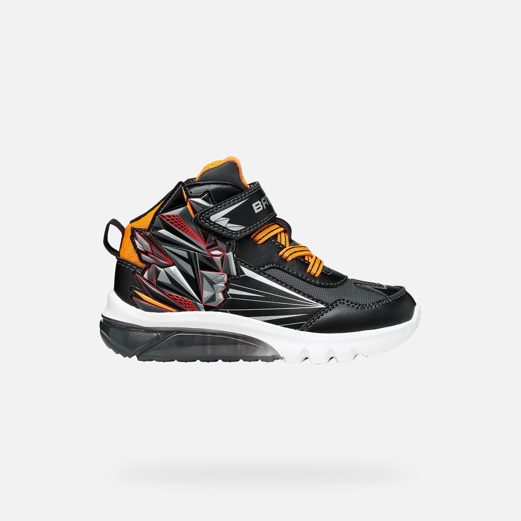 Chaussures Batman CIBERDRON GAR&Ccedil;ON Noir/Orange clair - image number 2 | GEOX