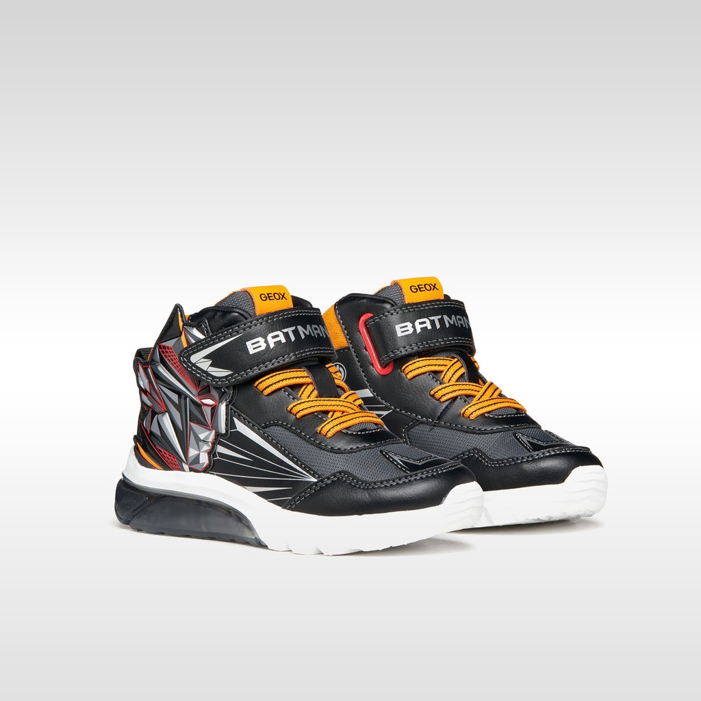 Chaussures Batman CIBERDRON GAR&Ccedil;ON Noir/Orange clair - image number 8 | GEOX