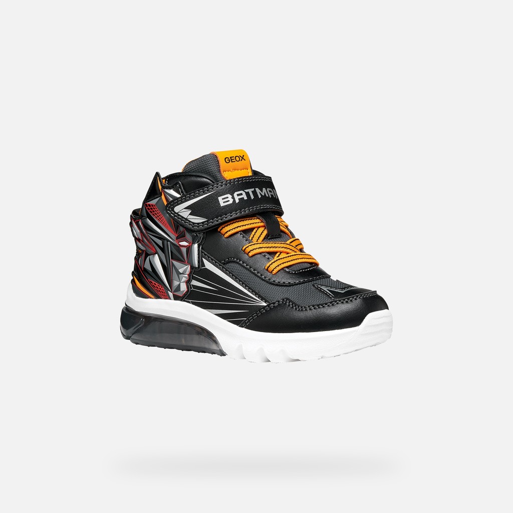 Chaussures Batman CIBERDRON GAR&Ccedil;ON Noir/Orange clair - image number 3 | GEOX