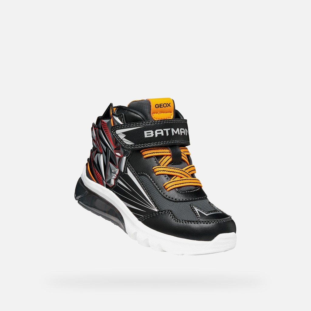 Chaussures Batman CIBERDRON GAR&Ccedil;ON Noir/Orange clair - image number 5 | GEOX