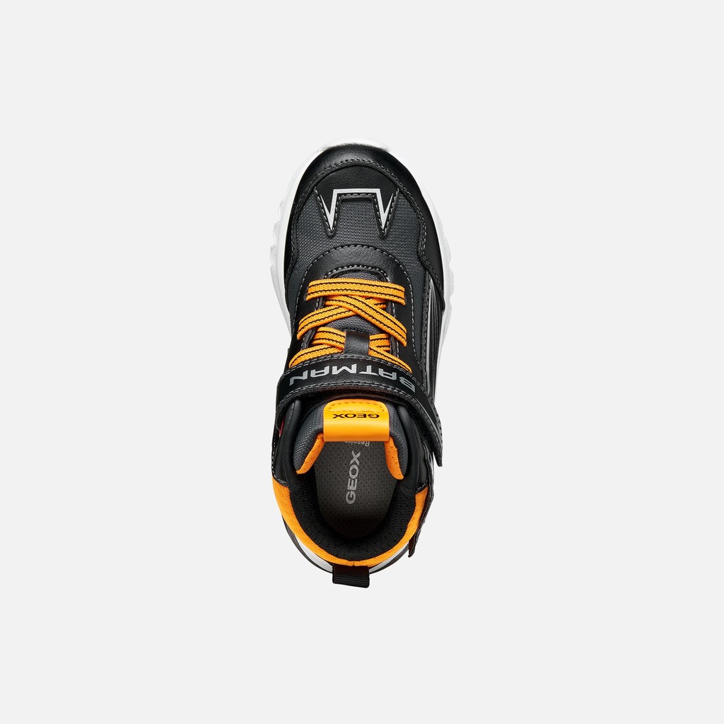 Chaussures Batman CIBERDRON GAR&Ccedil;ON Noir/Orange clair - image number 6 | GEOX
