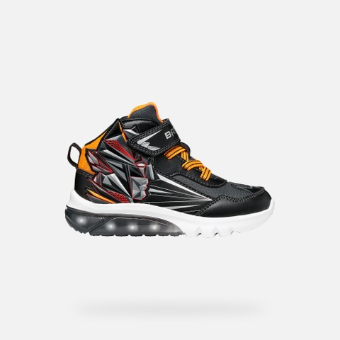 Chaussures Batman CIBERDRON GAR&Ccedil;ON Noir/Orange clair - image number 1 | GEOX