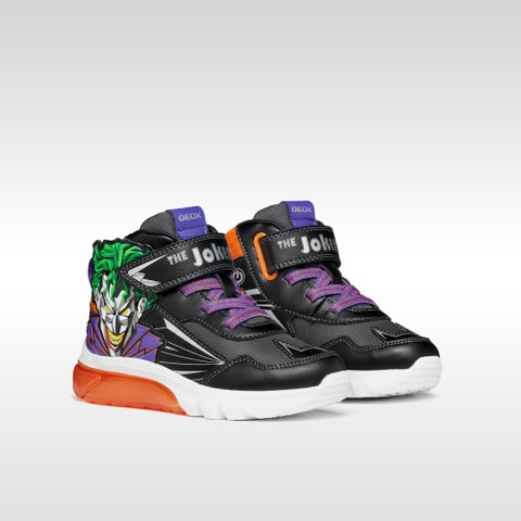 Chaussures Batman CIBERDRON GAR&Ccedil;ON Noir/Orange - image number 8 | GEOX