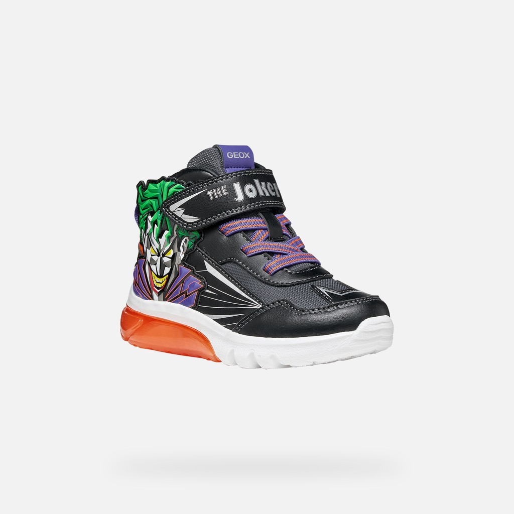 Chaussures Batman CIBERDRON GAR&Ccedil;ON Noir/Orange - image number 3 | GEOX