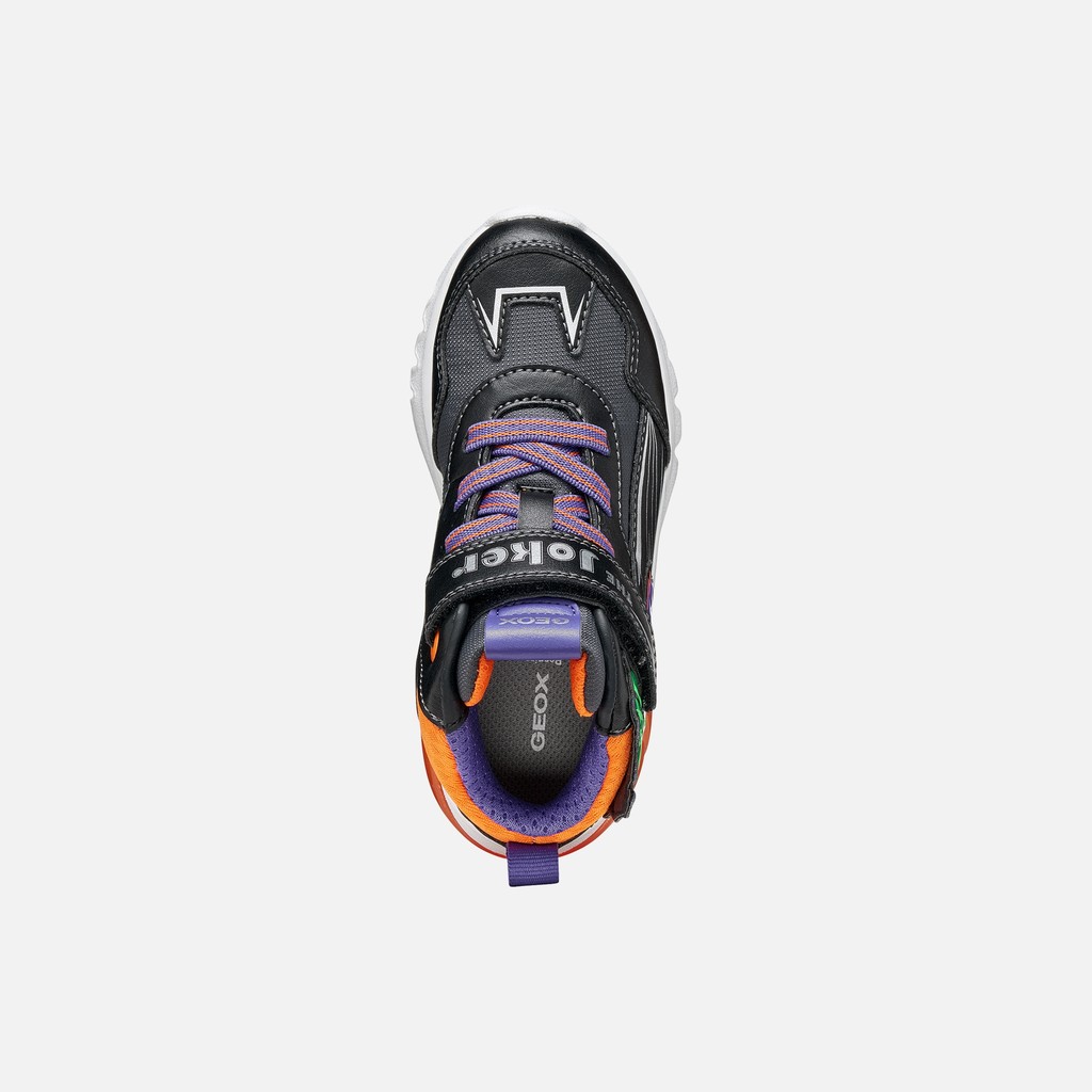 Chaussures Batman CIBERDRON GAR&Ccedil;ON Noir/Orange - image number 6 | GEOX