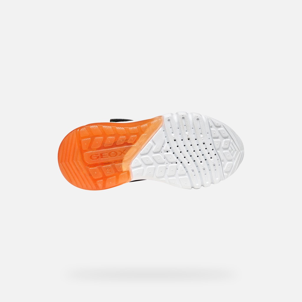 Chaussures Batman CIBERDRON GAR&Ccedil;ON Noir/Orange - image number 7 | GEOX