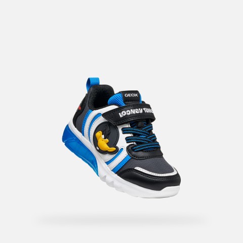 Looney Tunes Schuhe CIBERDRON JUNGE Schwarz/K&ouml;nigsblau - image number 5 | GEOX