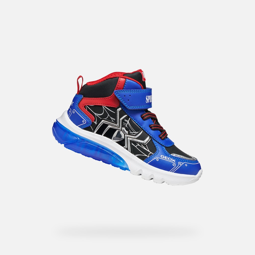 Chaussures Spider-Man Marvel CIBERDRON GAR&Ccedil;ON Noir/Bleu roi - image number 0 | GEOX