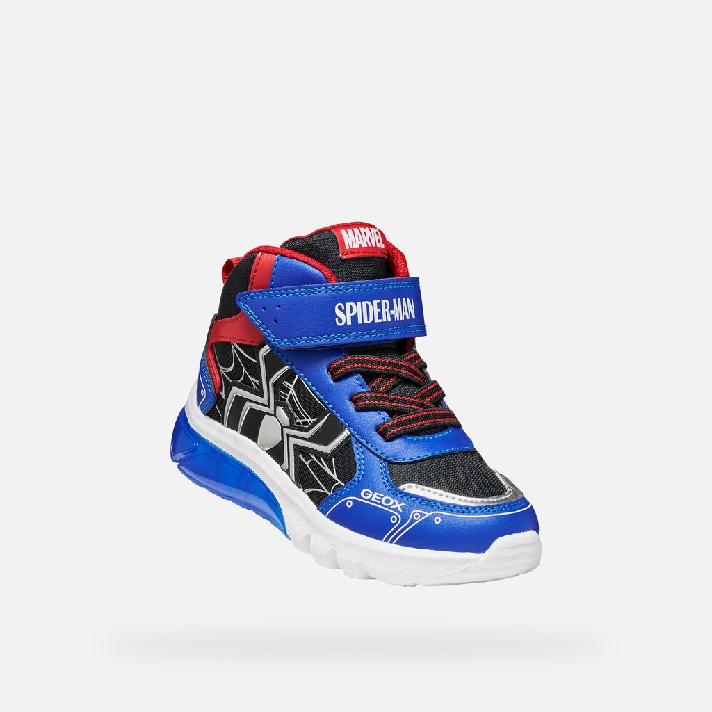 Chaussures Spider-Man Marvel CIBERDRON GAR&Ccedil;ON Noir/Bleu roi - image number 5 | GEOX