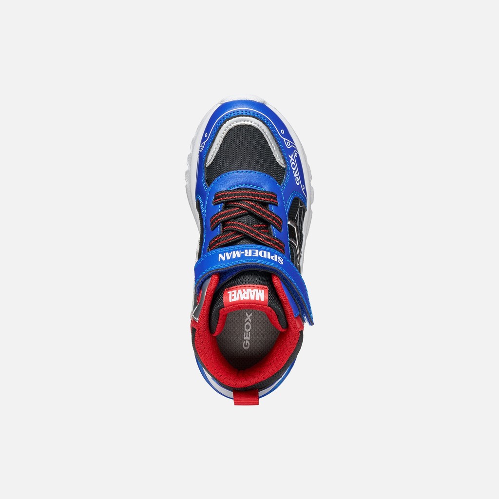 Chaussures Spider-Man Marvel CIBERDRON GAR&Ccedil;ON Noir/Bleu roi - image number 6 | GEOX