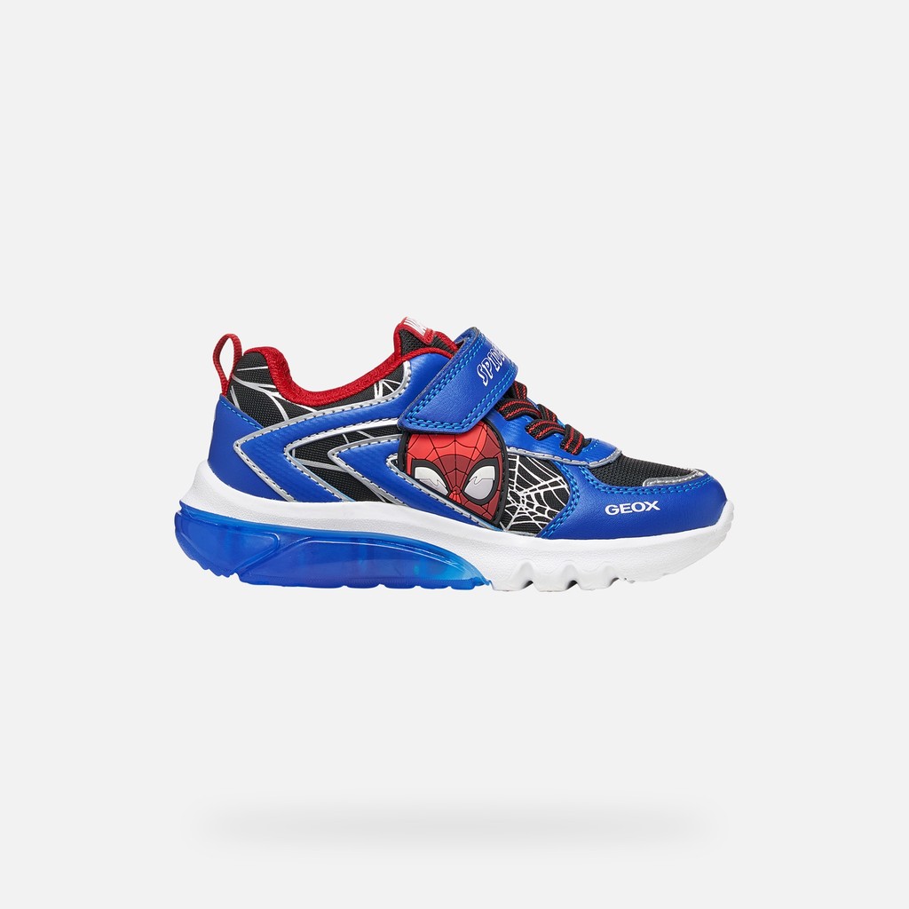 Spider-Man Marvel shoes CIBERDRON BOY Black/Royal - image number 2 | GEOX