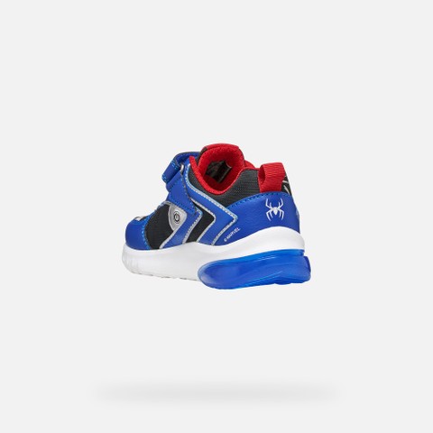 Spider-Man Marvel shoes CIBERDRON BOY Black/Royal - image number 4 | GEOX