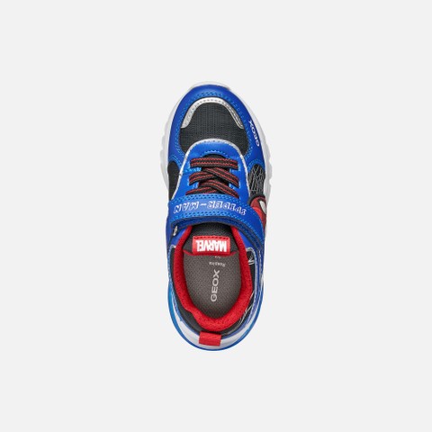 Spider-Man Marvel shoes CIBERDRON BOY Black/Royal - image number 6 | GEOX