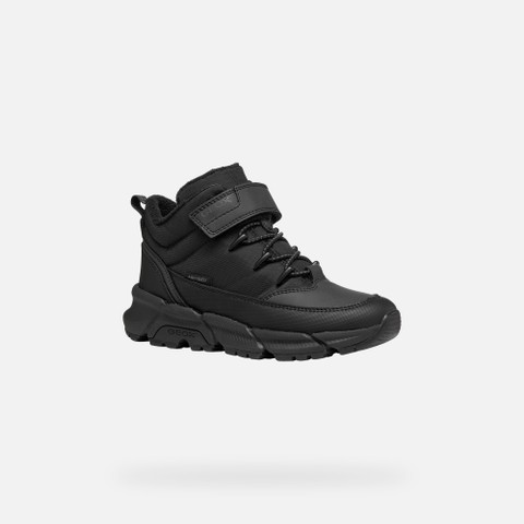 Waterproof ankle boots FLEXYPER PLUS ABX BOY Black - image number 2 | GEOX