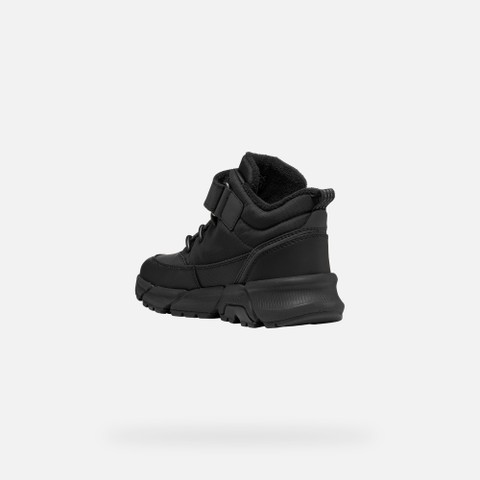 Waterproof ankle boots FLEXYPER PLUS ABX BOY Black - image number 3 | GEOX