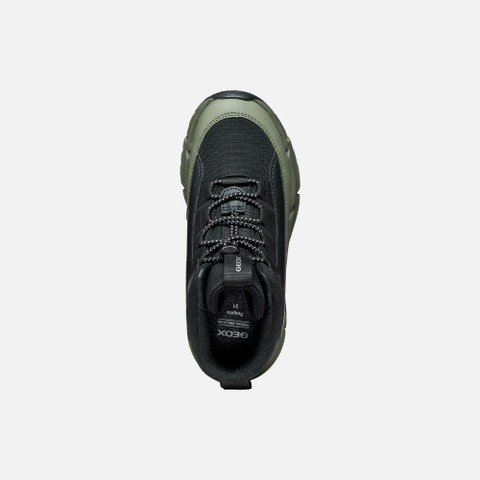 Waterproof ankle boots FLEXYPER PLUS ABX BOY Black/Military - image number 5 | GEOX