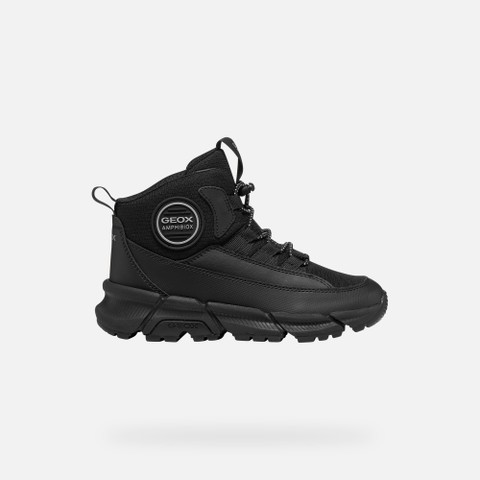 Waterproof ankle boots FLEXYPER PLUS ABX BOY Black - image number 1 | GEOX
