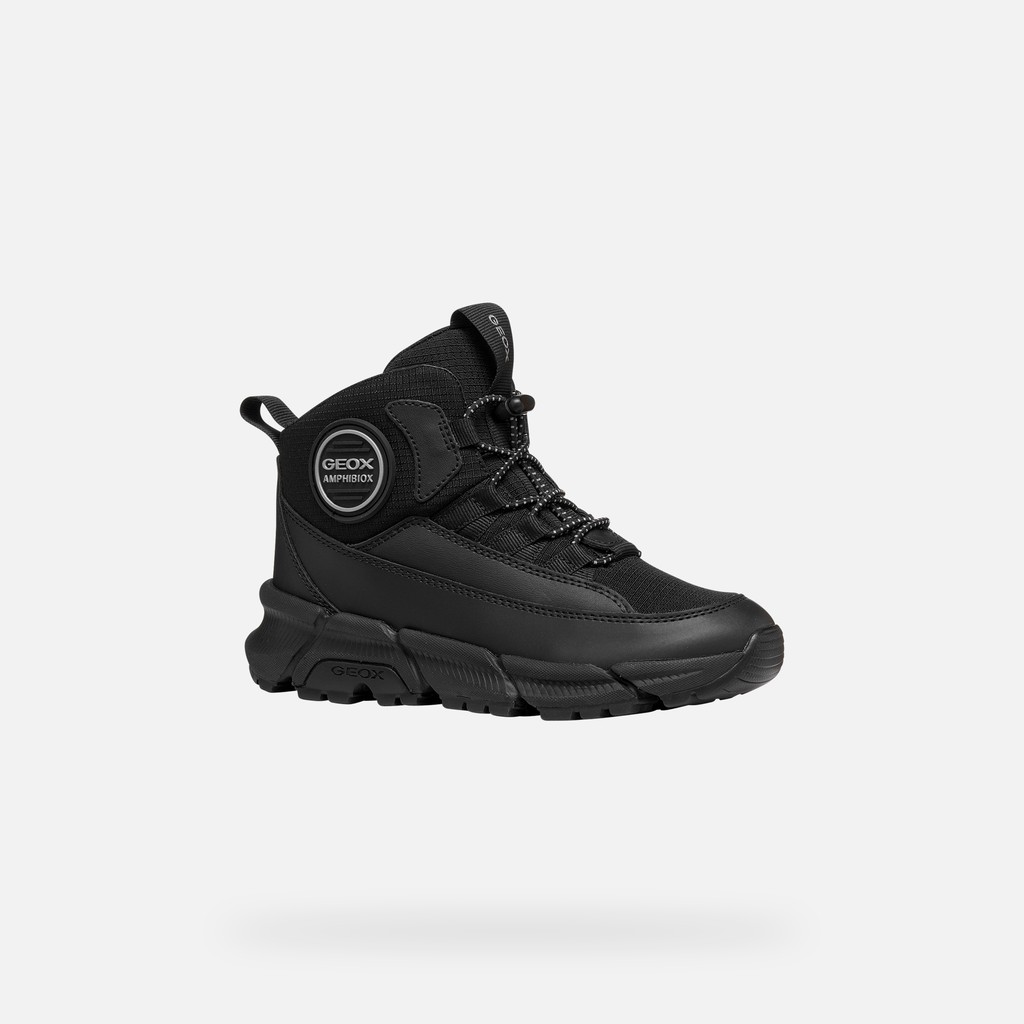 Waterproof ankle boots FLEXYPER PLUS ABX BOY Black - image number 2 | GEOX