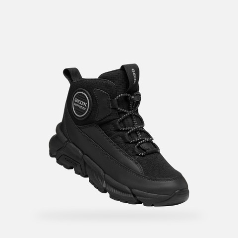 Waterproof ankle boots FLEXYPER PLUS ABX BOY Black - image number 4 | GEOX
