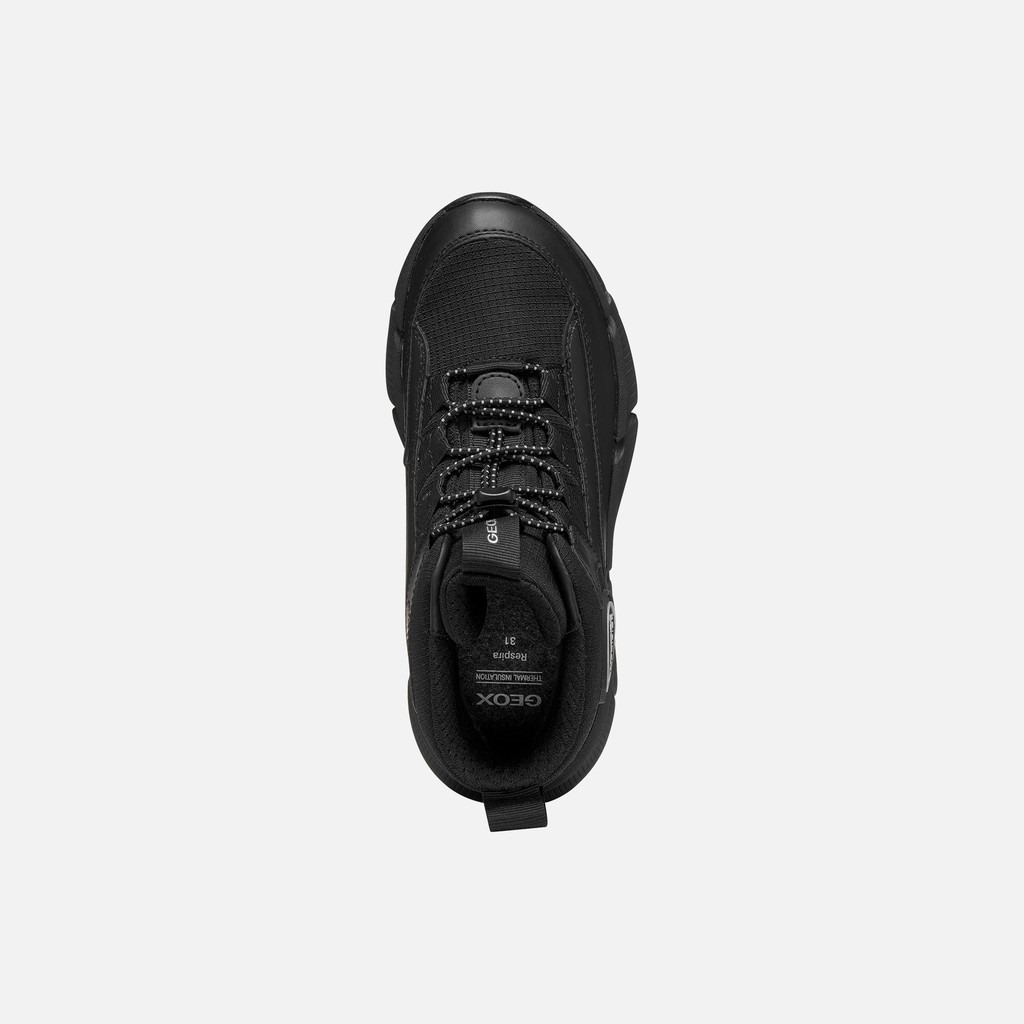 Waterproof ankle boots FLEXYPER PLUS ABX BOY Black - image number 5 | GEOX