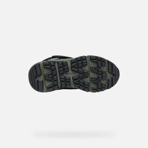 Waterproof ankle boots FLEXYPER PLUS ABX BOY Black/Military - image number 6 | GEOX