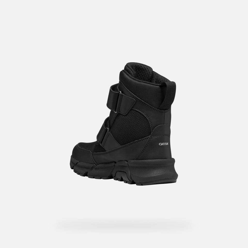 Waterproof ankle boots FLEXYPER PLUS ABX BOY Black - image number 3 | GEOX