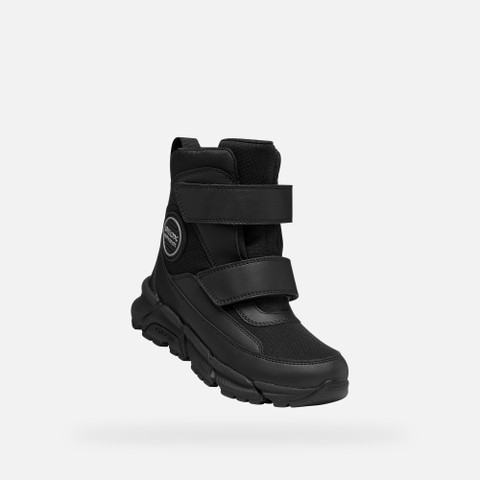 Waterproof ankle boots FLEXYPER PLUS ABX BOY Black - image number 4 | GEOX