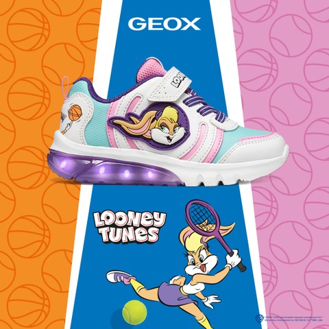 Looney Tunes shoes CIBERDRON GIRL White/Pink - image number 1 | GEOX