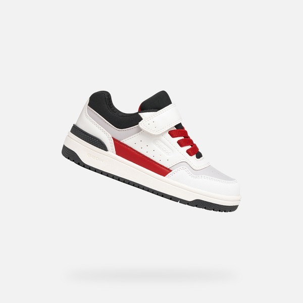 washiba boy — white/red