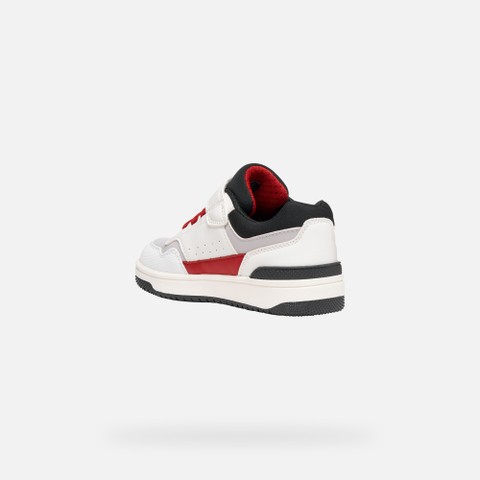 Klettschuhe WASHIBA JUNGE Wei&szlig;/Rot - image number 3 | GEOX
