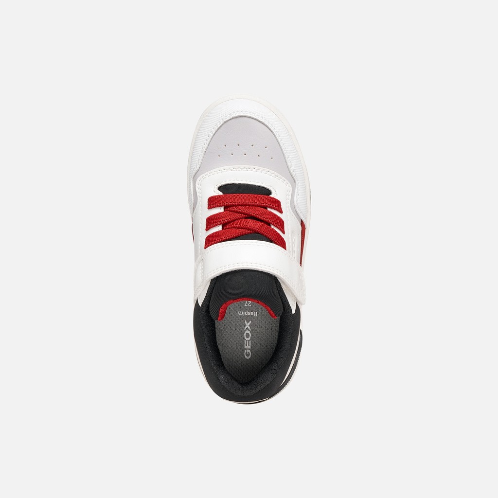 Klettschuhe WASHIBA JUNGE Wei&szlig;/Rot - image number 5 | GEOX