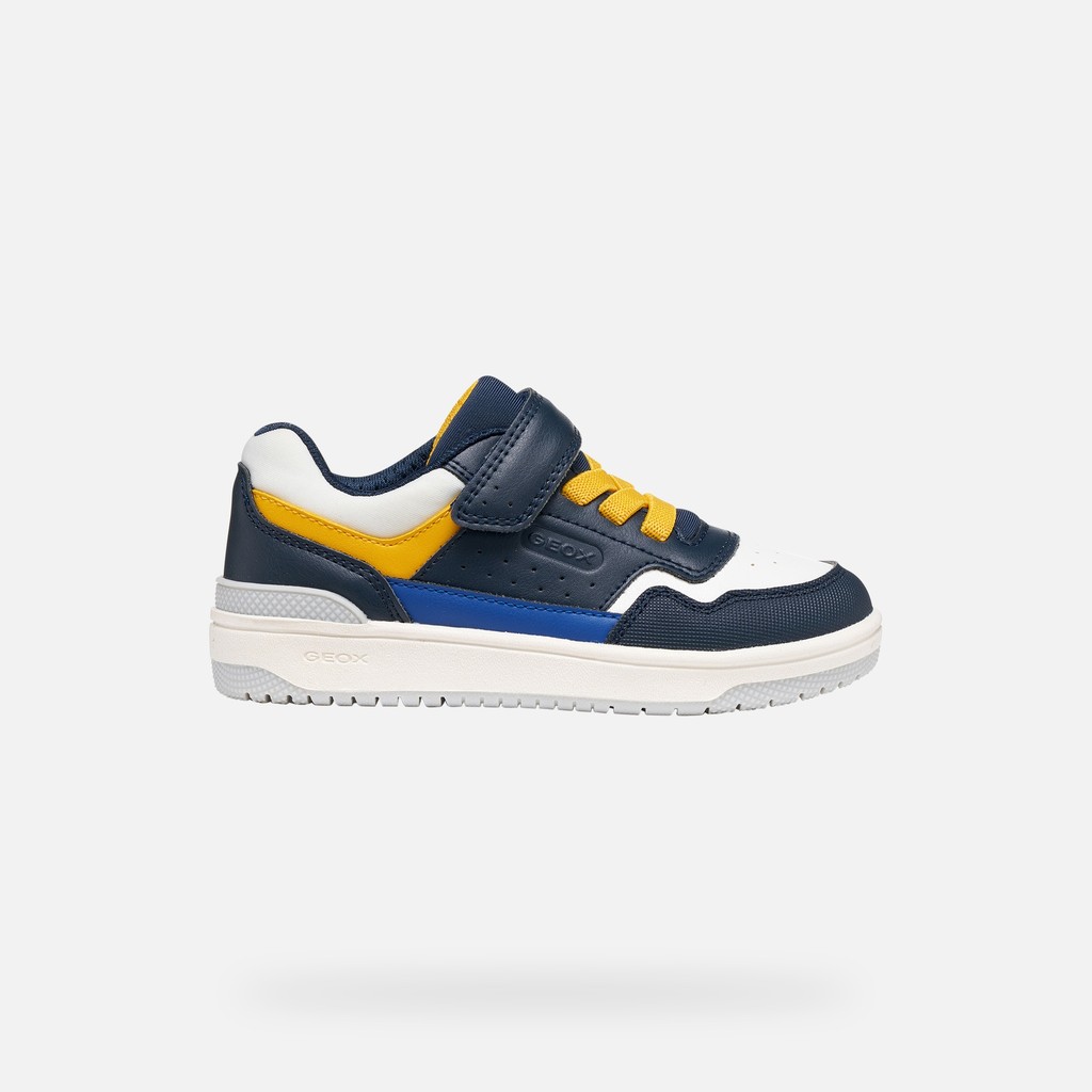 Klettschuhe WASHIBA JUNGE Marineblau/Gelb - image number 1 | GEOX