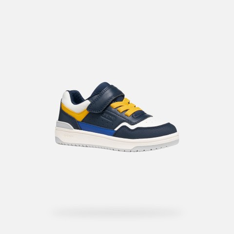 Klettschuhe WASHIBA JUNGE Marineblau/Gelb - image number 2 | GEOX
