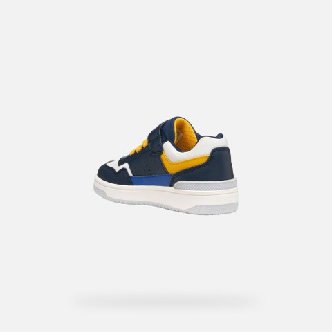 Klettschuhe WASHIBA JUNGE Marineblau/Gelb - image number 3 | GEOX