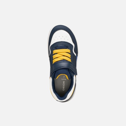 Klettschuhe WASHIBA JUNGE Marineblau/Gelb - image number 5 | GEOX
