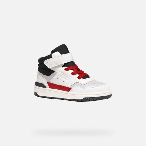 Klettschuhe WASHIBA JUNGE Wei&szlig;/Rot - image number 2 | GEOX