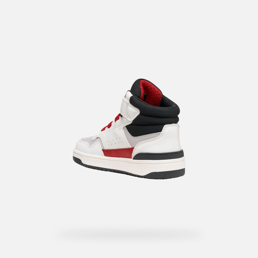 Klettschuhe WASHIBA JUNGE Wei&szlig;/Rot - image number 3 | GEOX