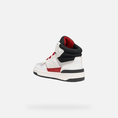 Klettschuhe WASHIBA JUNGE Wei&szlig;/Rot - image number 3 | GEOX